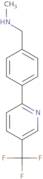 N-Methyl-1-{4-[5-(trifluoromethyl)-2-pyridinyl]phenyl}methanamine