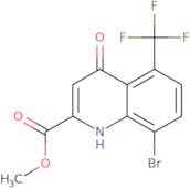 Methyl 8-broMo-4-hydroxy-5-trifluoroMethylquinoline-2-carboxylate