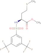 Methyl N-{[3,5-bis(trifluoromethyl)phenyl]sulfonyl}-L-methioninate