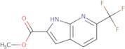 Methyl 6-(trifluoromethyl)-1H-pyrrolo[2,3-b]pyridine-2-carbo
