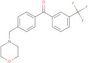 [4-(4-Morpholinylmethyl)phenyl][3-(trifluoromethyl)phenyl]methanone