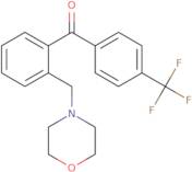 [2-(4-Morpholinylmethyl)phenyl][4-(trifluoromethyl)phenyl]methanone