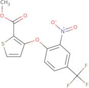 Methyl 3-[2-nitro-4-(trifluoromethyl)phenoxy]-2-thiophenecarboxylate