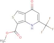 Methyl 4-Chloro-2-(Trifluoromethyl)Thieno[3,4-b]Pyridine-7-Carboxylate