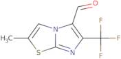 2-Methyl-6-(trifluoromethyl)imidazo[2,1-b][1,3]thiazole-5-carbaldehyde