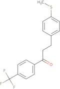 3-[4-(Methylsulfanyl)phenyl]-1-[4-(trifluoromethyl)phenyl]-1-propanone