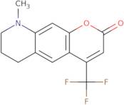 9-Methyl-4-(trifluoromethyl)-7,8-dihydro-6H-pyrano[5,6-g]quinolin-2-one