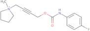 4-(1-Methylpyrrolidin-1-Ium-1-Yl)But-2-Ynyl N-(4-Fluorophenyl)Carbamate