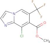 Methyl 8-Chloro-6-(Trifluoromethyl)Imidazo[1,2-a]Pyridine-7-Carboxylate