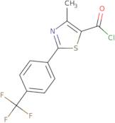 4-Methyl-2-[4-(Trifluoromethyl)Phenyl]-1,3-Thiazole-5-Carbon