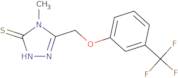 4-Methyl-5-{[3-(trifluoromethyl)phenoxy]methyl}-4H-1,2,4-triazole-3-thiol