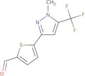 5-[1-Methyl-5-(Trifluoromethyl)-1H-Pyrazol-3-Yl]-2-Thiophenecarboxaldehyde