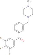 {3-[(4-Methyl-1-piperazinyl)methyl]phenyl}(3,4,5-trifluorophenyl)methanone