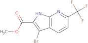 Methyl 3-bromo-6-(trifluoromethyl)-1H-pyrrolo[2,3-b]pyridine-2-carboxylate