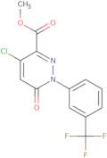 Methyl 4-Chloro-6-Oxo-1-[3-(Trifluoromethyl)Phenyl]Pyridazine-3-Carboxylate
