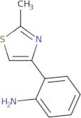 2-(2-Methyl-1,3-thiazol-4-yl)aniline