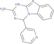 4-Pyridin-3-yl-1,4-dihydro-benzo[4,5]imidazo[1,2-a][1,3,5]triazin-2-ylamine