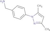 1-[4-(3,5-Dimethyl-1H-pyrazol-1-yl)phenyl]methanamine