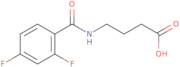 4-[(2,4-Difluorophenyl)formamido]butanoic acid