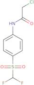 2-Chloro-N-(4-difluoromethanesulfonylphenyl)acetamide