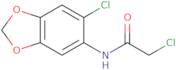 2-Chloro-N-(6-chloro-1,3-dioxaindan-5-yl)acetamide