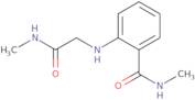 N-Methyl-2-{[(methylcarbamoyl)methyl]amino}benzamide