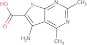 5-Amino-2,4-dimethylthieno[2,3-d]pyrimidine-6-carboxylic acid