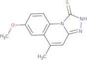 7-Methoxy-5-methyl[1,2,4]triazolo[4,3-a]quinoline-1-thiol