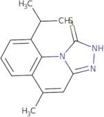 9-Isopropyl-5-methyl[1,2,4]triazolo[4,3-a]quinoline-1-thiol