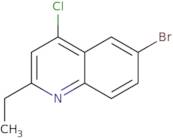 6-Bromo-4-chloro-2-ethylquinoline