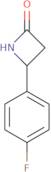 (+/-)-4-(4-Fluorophenyl)azetidin-2-one