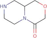 (9aR)-Hexahydropyrazino-[2,1-c][1,4]oxazin-4(3H)-one
