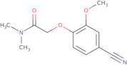 2-(4-Cyano-2-methoxyphenoxy)-N,N-dimethylacetamide
