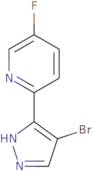 2-(4-Bromo-1H-pyrazol-3-yl)-5-fluoropyridine