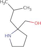 [2-(2-Methylpropyl)pyrrolidin-2-yl]methanol