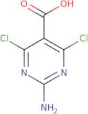 2-Amino-4,6-dichloro-pyrimidine-5-carboxylic acid