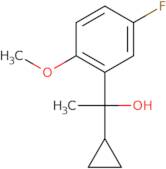 1-Cyclopropyl-1-(5-fluoro-2-methoxyphenyl)ethanol