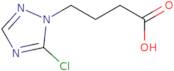 4-(5-Chloro-1H-1,2,4-triazol-1-yl)butanoic acid