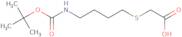 2-[(4-{[(tert-Butoxy)carbonyl]amino}butyl)sulfanyl]acetic acid