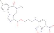 3-[(4-Nitro-2,1,3-Benzoxadiazol-7-Yl)Amino]Propyl 8-Fluoro-5-Methyl-6-Oxo-4H-Imidazo[1,5-a][1,4]...