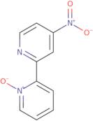 4'-Nitro-2,2'-bipyridine-N-oxide