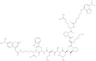 6-(7-Nitro-benzo[2,1,3]oxadiazol-4-ylamino)-hexanoyl-Arg-Pro-Lys-Pro-Leu-Ala-Nva-Trp-Lys((7-dimethylaminocoumarin-4-yl)-acetyl)-NH2 trifluoroacetate salt