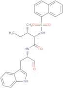 1-Naphthalenylsulfonyl-Ile-Trp-aldehyde