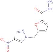 5-[(4-Nitro-1H-pyrazol-1-yl)methyl]-2-furohydrazide