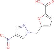 5-[(4-Nitro-1H-pyrazol-1-yl)methyl]-2-furoic acid