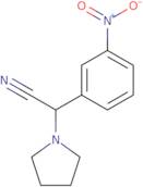 (3-Nitrophenyl)(pyrrolidin-1-yl)acetonitrile