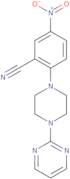 5-Nitro-2-(4-pyrimidin-2-ylpiperazin-1-yl)benzonitrile