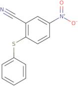 5-Nitro-2-(phenylthio)benzonitrile