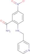 5-Nitro-2-[(pyridin-3-ylmethyl)amino]benzamide