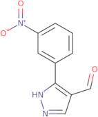 3-(3-Nitrophenyl)-1H-pyrazole-4-carbaldehyde